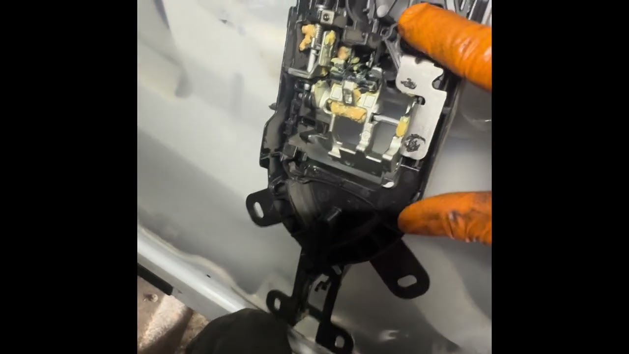 2024 new ford transit custom side door handle replacement.