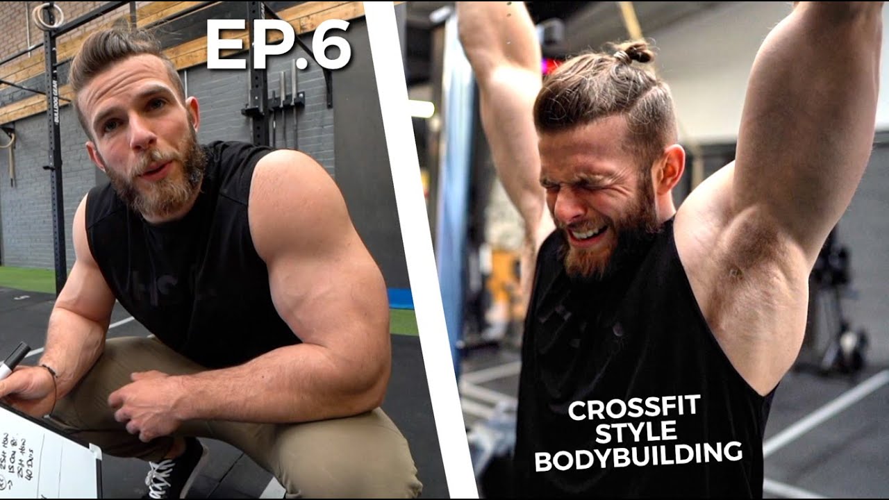 Brutal CrossFit style Bodybuilding Workout - FULL DAY OF CROSSFIT TRAINING