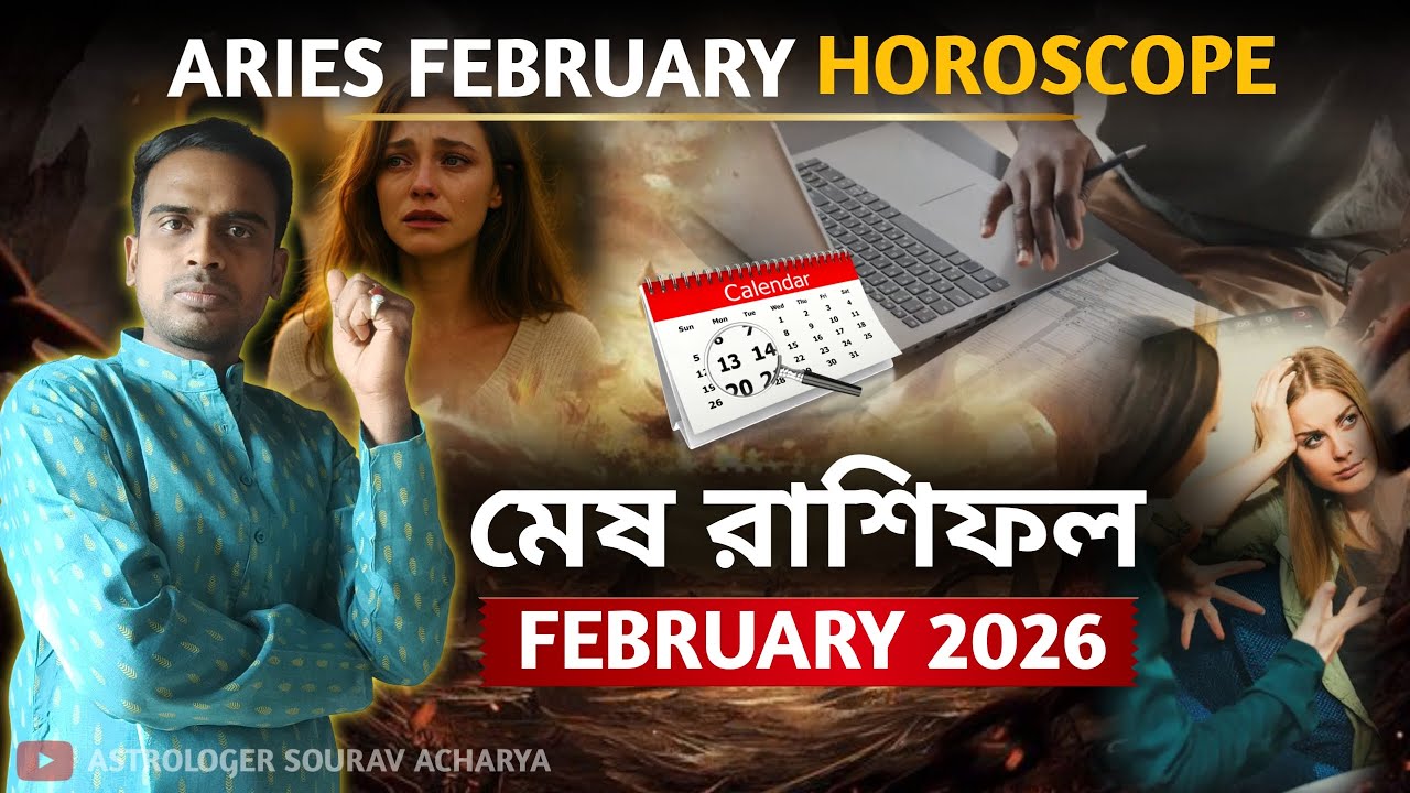 মেষ রাশিফল ♈ February 2026 | Aries Horoscope 2026 | মাসিক রাশিফল মেষ 