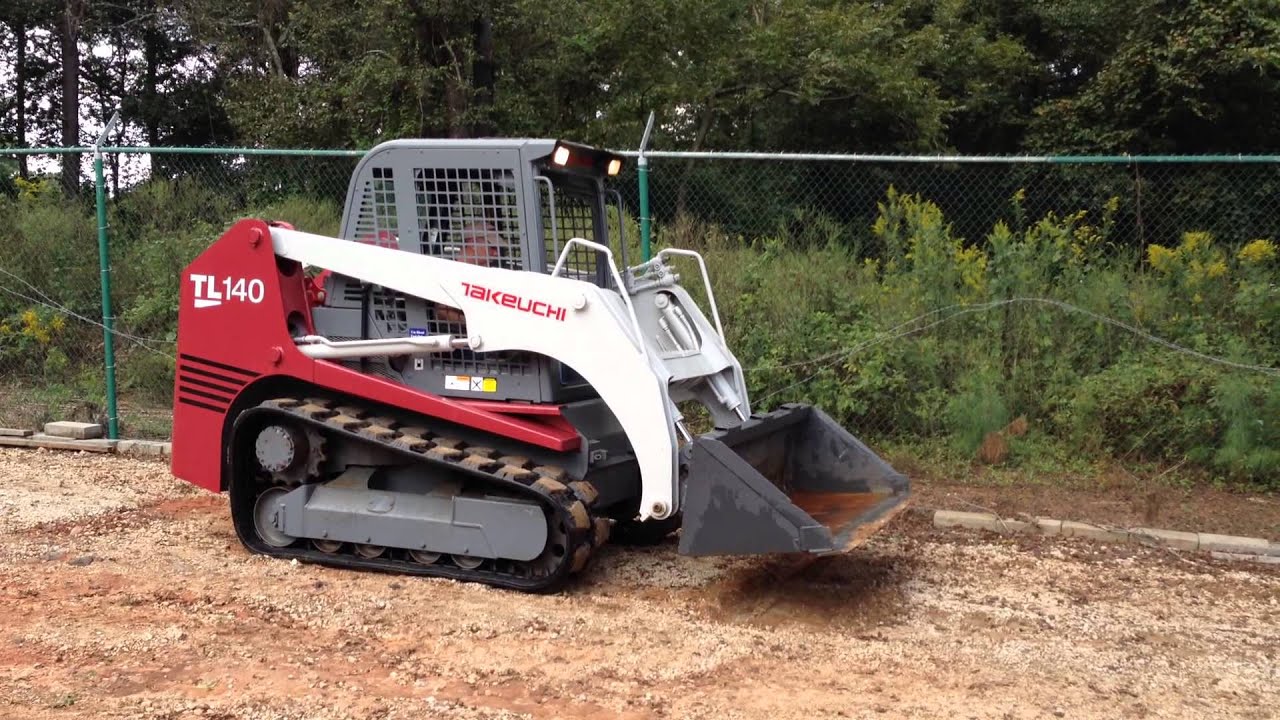 2008 Takeuchi TL140 Track Skid Steer Loader For Sale 1482 Hours Multi Terrain Loader