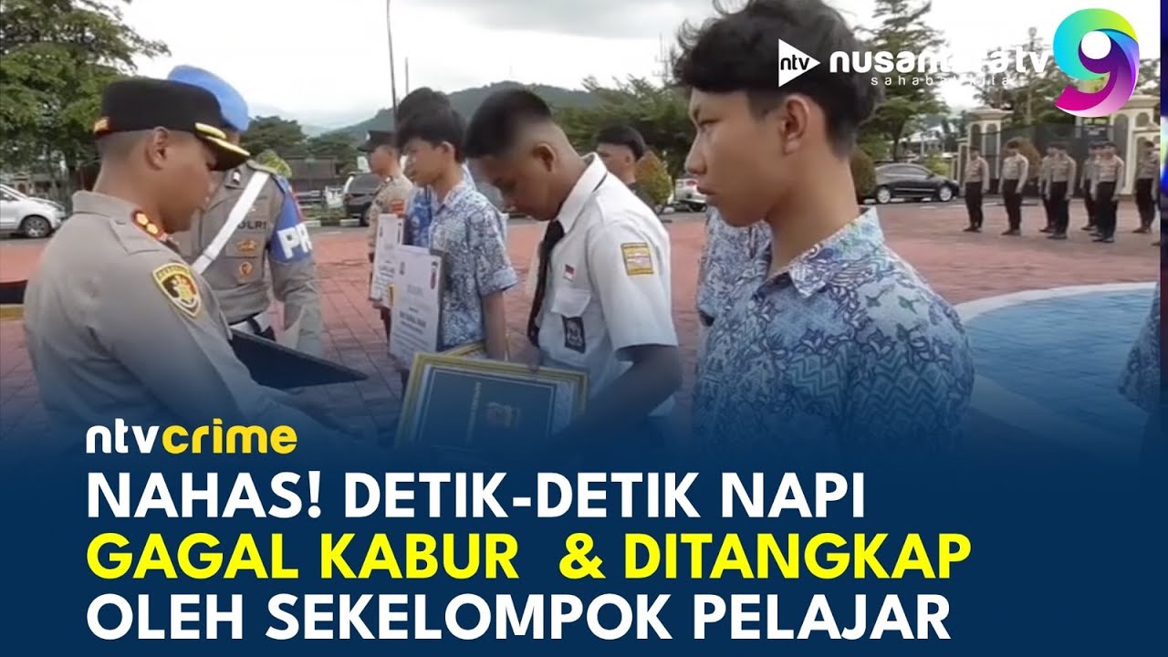 Heroik! Bantu Tangkap Napi, 7 Pelajar di Sumedang Dapat Beasiswa | NTV CRIME
