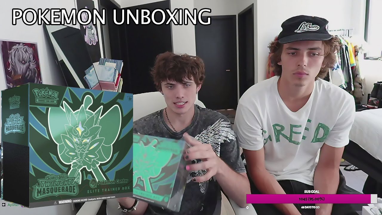 Carrington Full Live | New Haircut & Pokémon Elite Trainer Box Opening with Jackson Passaglia