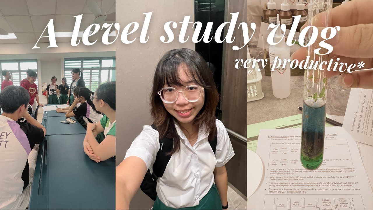 a level diaries: PRODUCTIVE week in my life (lots of studying, nsg prep, interact camp, concerts)