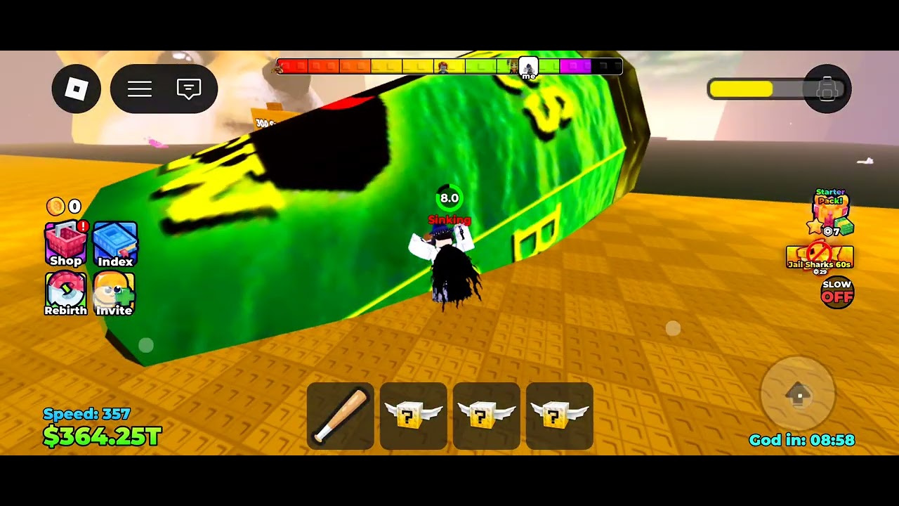 Pleying[ROBLOX-ESCAPE QUICKSANT FOR BREINROT] PART2