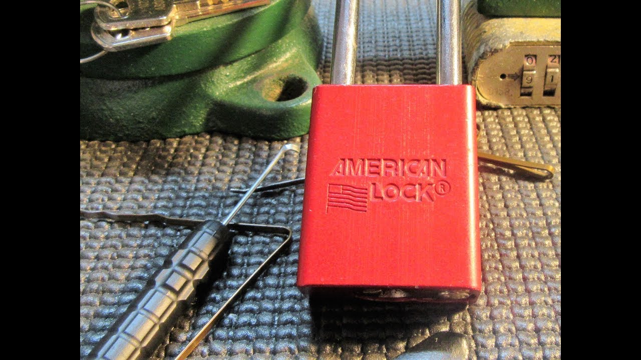 Having Trouble Bypassing & Picking American Lock Series 1100