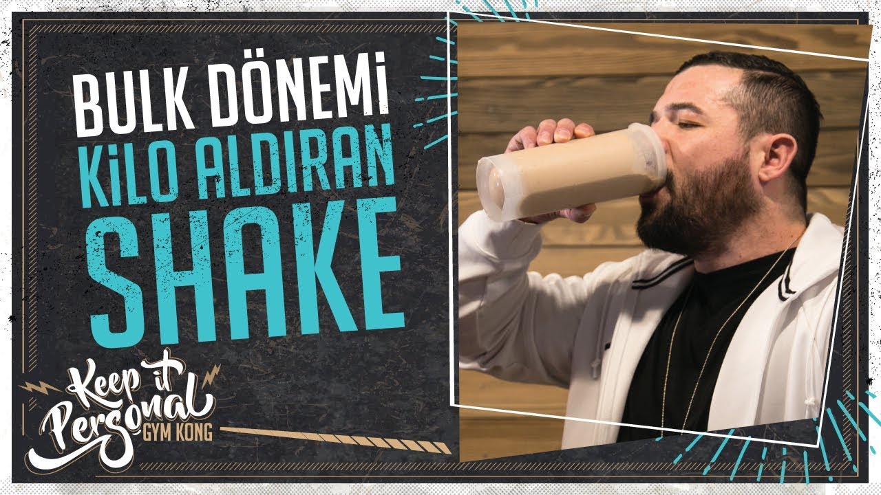Bulk Dönemi İçin Kilo Aldıran Shake