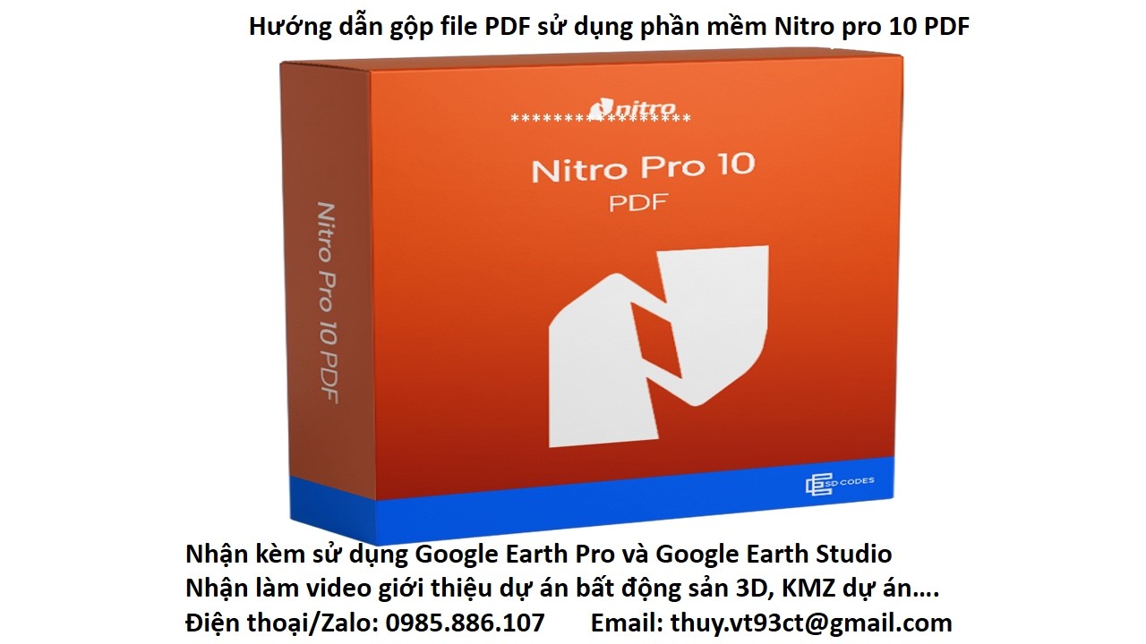 Hướng dẫn cộng file PDF | Thuy Vo