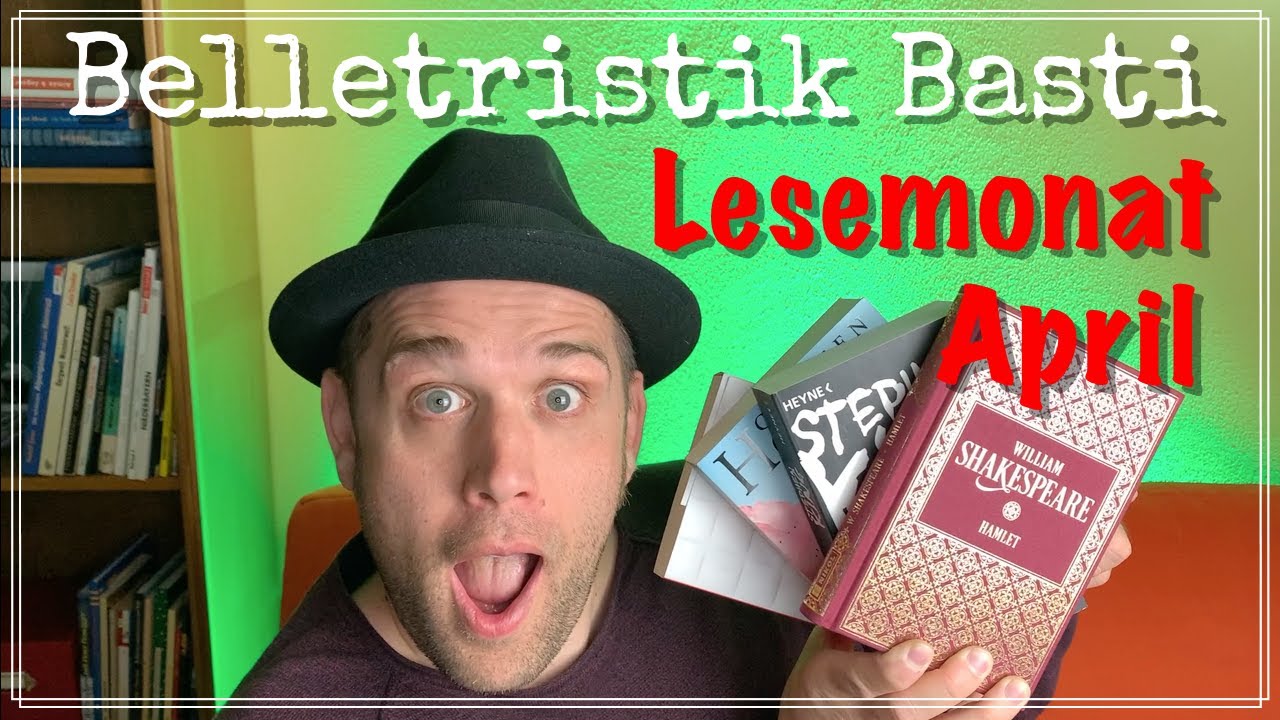 Lesemonat April 📚| Klassiker Romane Thriller und eine Biografie 😎| Belletristik Basti