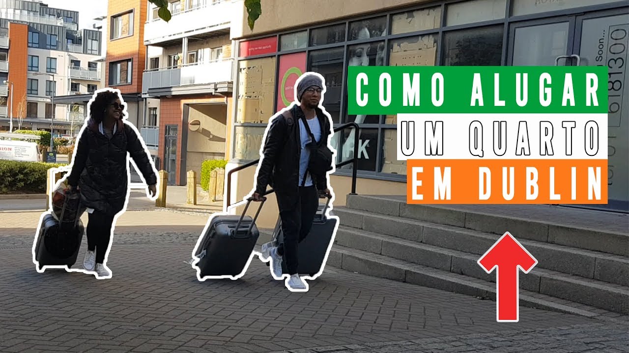 Como é uma casa temporária na Irlanda e COMO ALUGAR UM QUARTO DE CASAL BARATO em Dublin
