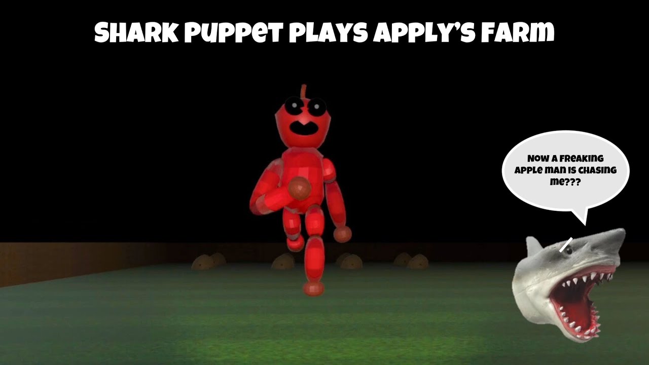 SB Movie: Shark Puppet играет в Apply’s Farm!