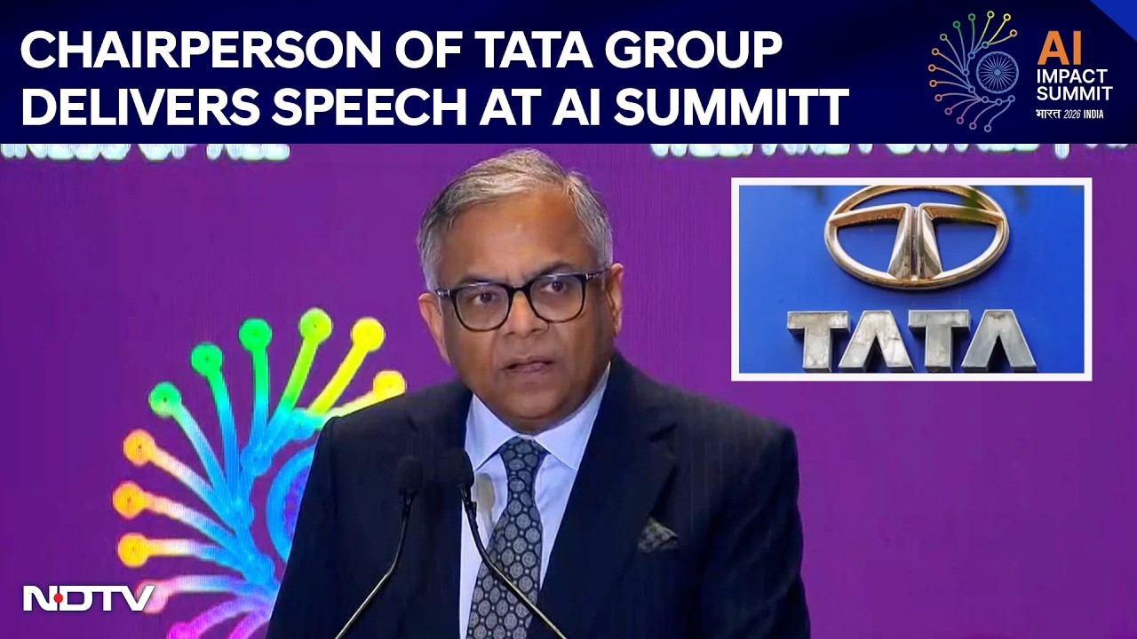 N Chandrasekaran Announces AI Mega-Initiatives: Data Centers, Chips & OpenAI Partnership