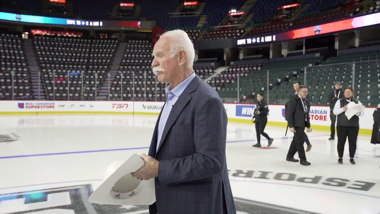 Лэнни Макдональд представляет команду CHL с белыми шляпами