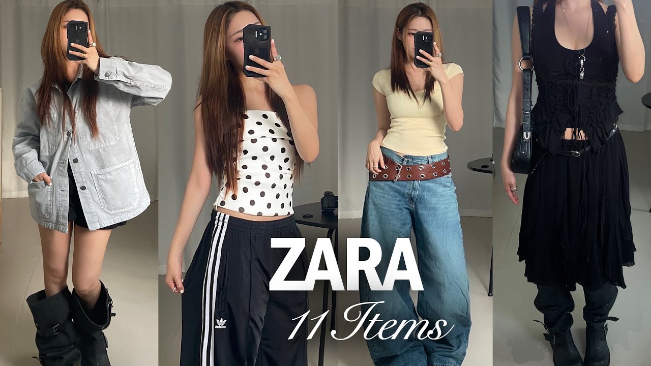 ZARA HAUL🧚 자라 여름 꿀템 11가지 추천🎱  핀터레스트 여름 코디 • 패션하울 • 자라 신상 하울