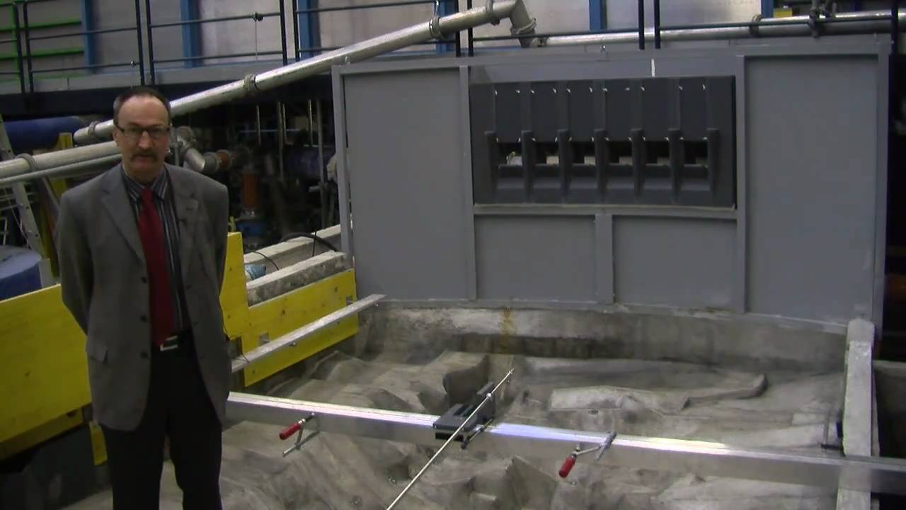Lake Kariba dam modeled in an EPFL laboratory