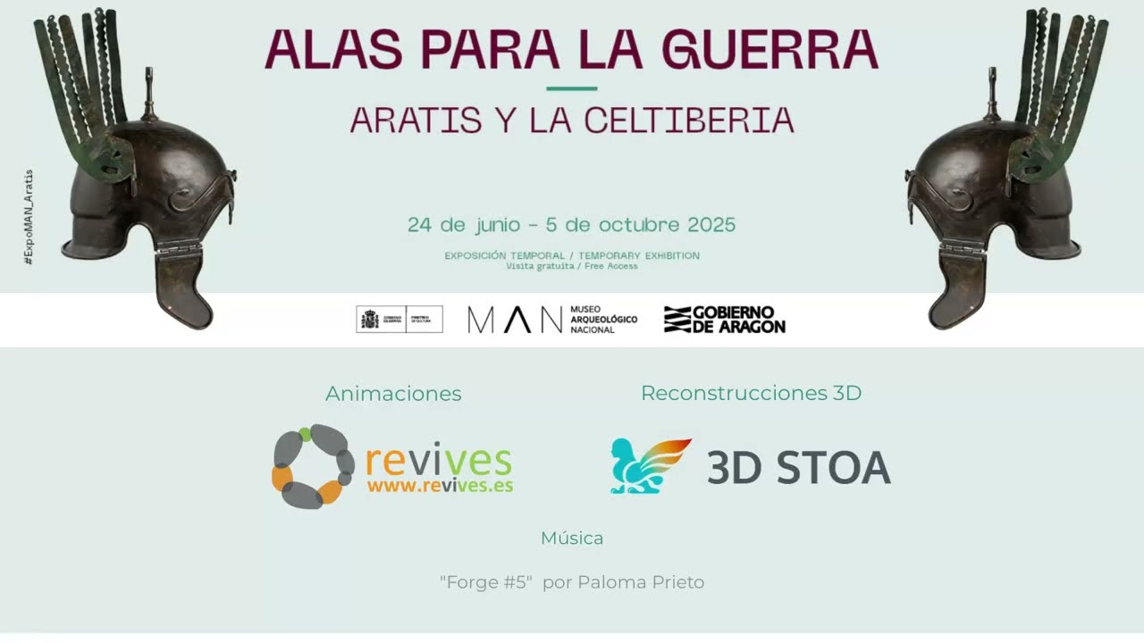 Animaciones para la exposición del Museo Arqueológico Nacional 