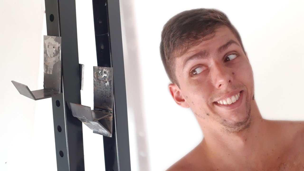 CONSTRUINDO MEU HALF RACK - ACADEMIA EM CASA #1