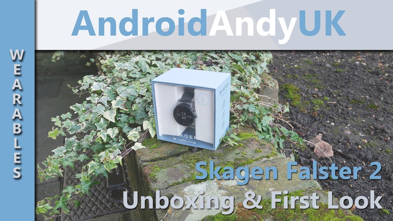 Skagen Falster 2 Wear OS Smartwatch Unboxing and First Look