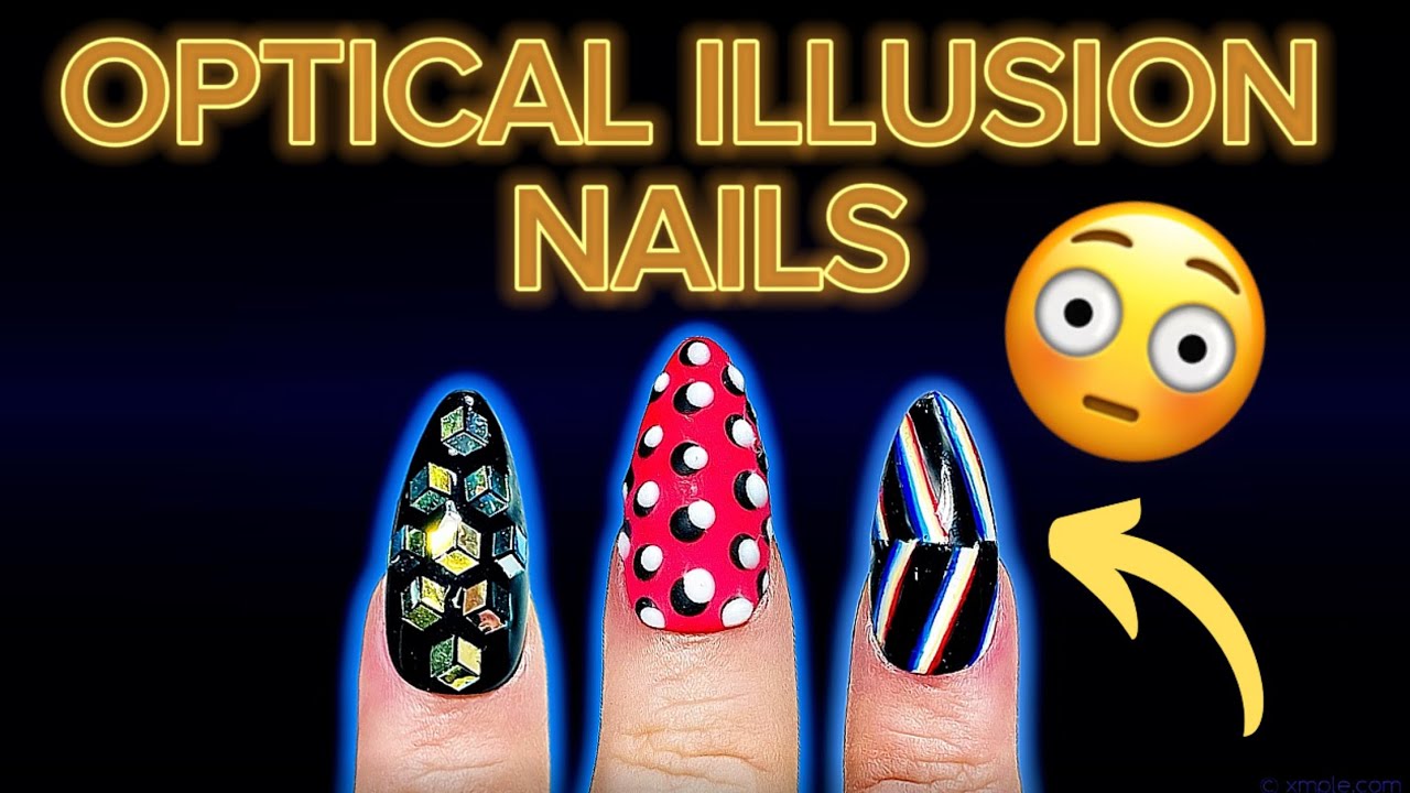 3 Optical Illusion Nail Designs That Will TRICK Your Eyes 😳✨