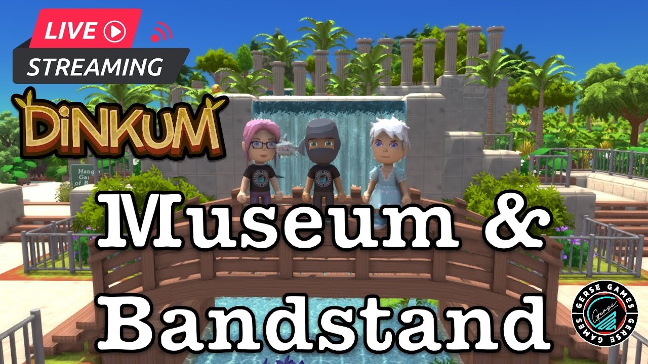 Dinkum Tropical Museum Part 3 & Bandstand Build with Sunny and @SarahndipityPlays
