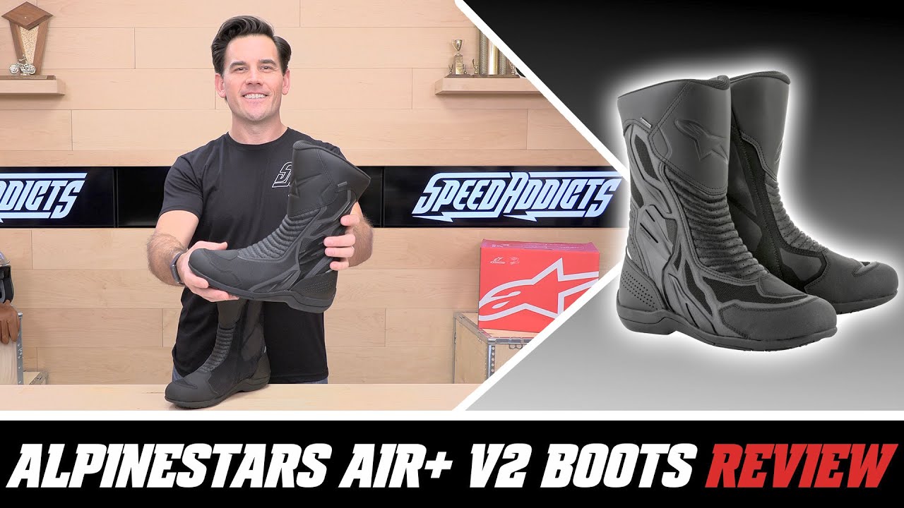 Alpinestars Air Plus V2 Gore-Tex Boots Review at SpeedAddicts.com