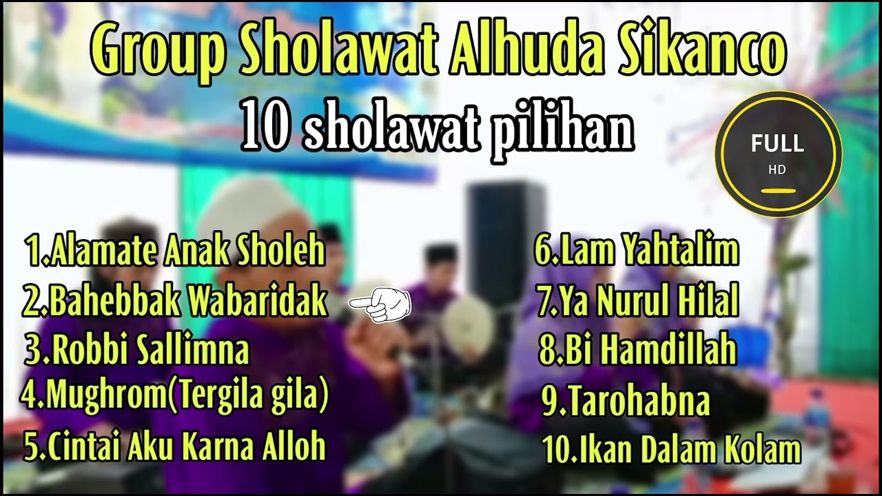 🔴Group Sholawat An-Nasban Sikanco Nusawungu Alamate Anak Sholeh Bahebbak Wabaridak Robbi Sallimna