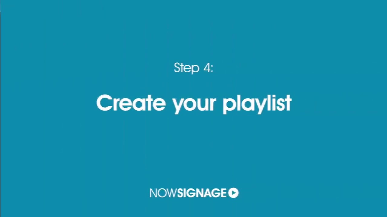 NowSignage   7 Simple Steps 1