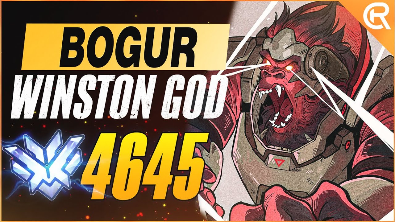 BEST OF BOGUR - GOD OF WINSTONS | Overwatch Bogur Montage