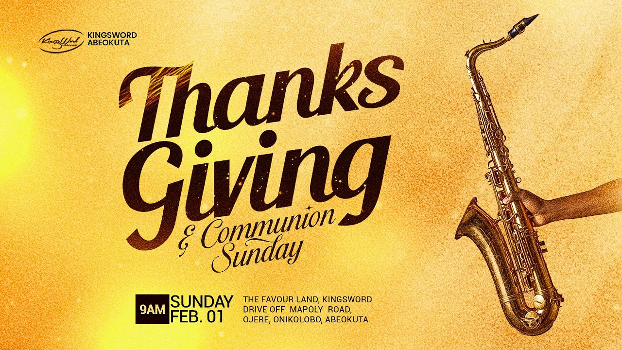OVERFLOWING THANKSGIVING & COMMUNION SERVICE - 01/02/2026