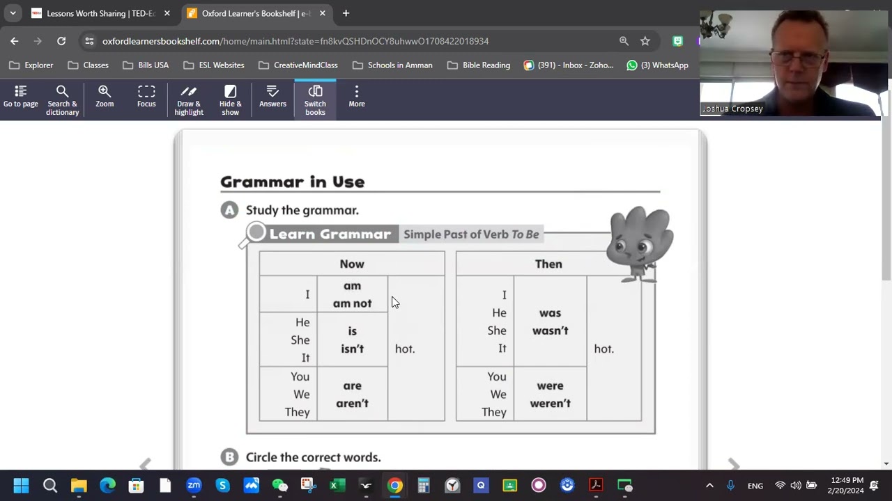 Oxford Discover Workbook 2 p  24-25