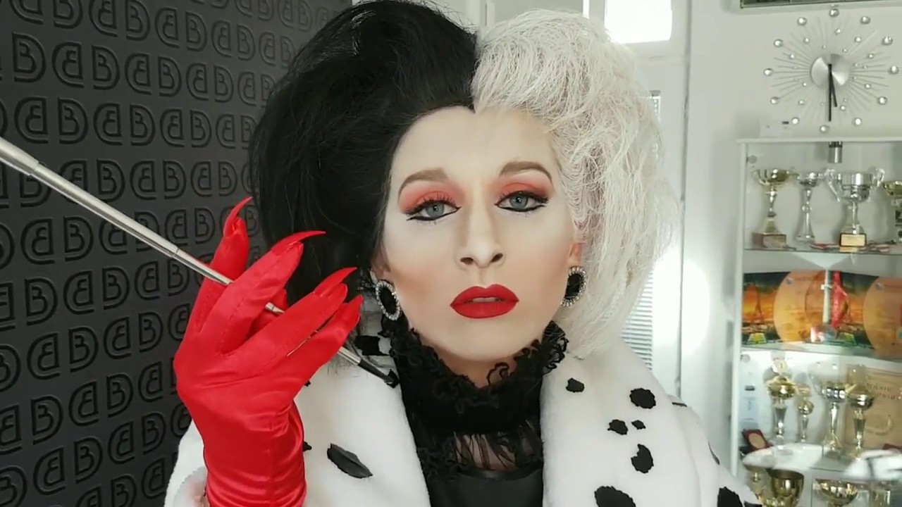 Glenn Close (Cruella de Vil)  Makeup Transformations by Barbara Dudás