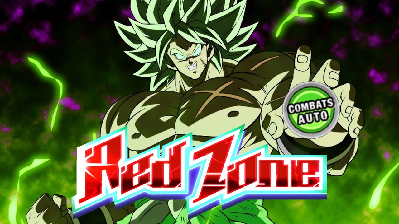 Red Zone Broly en mode automatique.