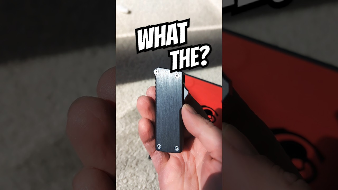 NEW KNIFE ALERT AND IT'S WEIRD: THE @ChavesKnives Chub 🤯 #everydaycarry #knifeoftheday #nkd