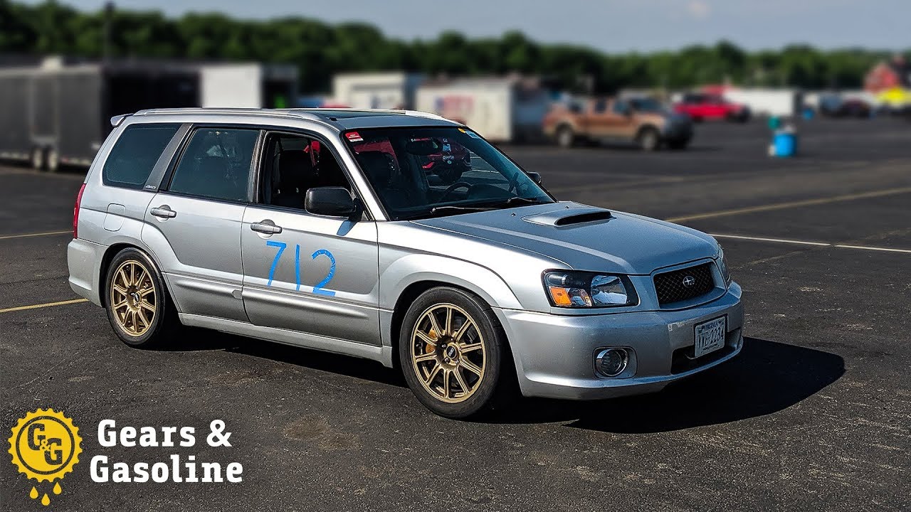 Готовлю свой STI Forester к гонке