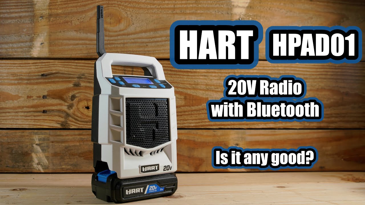Review Hart  hpad01 20v radio