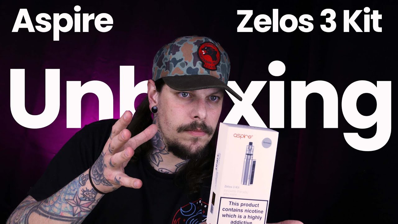 Unboxing The Aspire Zelos 3 Kit