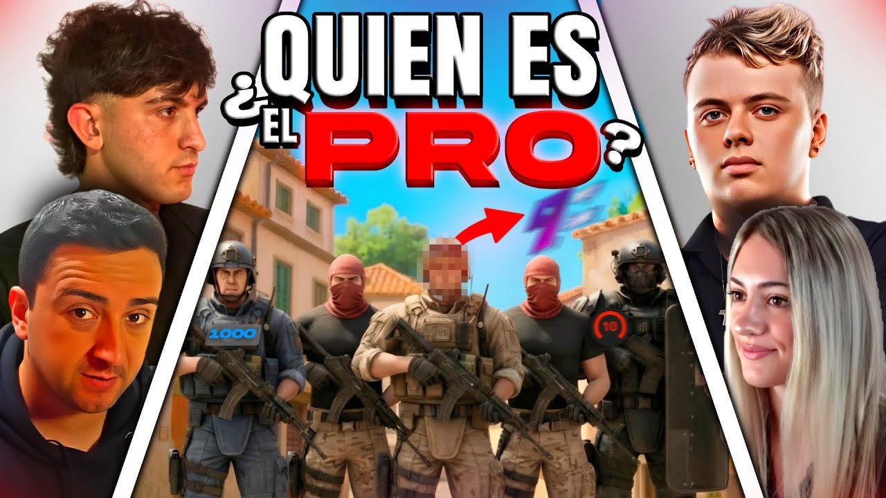 ADIVINA el PRO en COUNTER STRIKE!  RETO super DIFICIL!