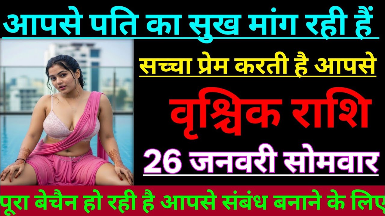 वृश्चिक राशि आपसे पति का सुख मांग रही हैं सच्चा प्रेम करती है आपसे/VRISCHIK RASHI,SCORPION 🦂