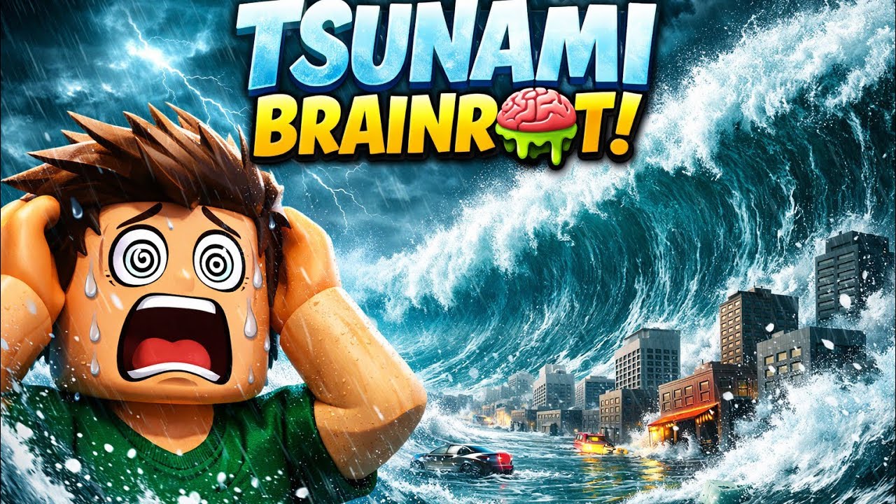 Escape Tsunami For  Brainrots 