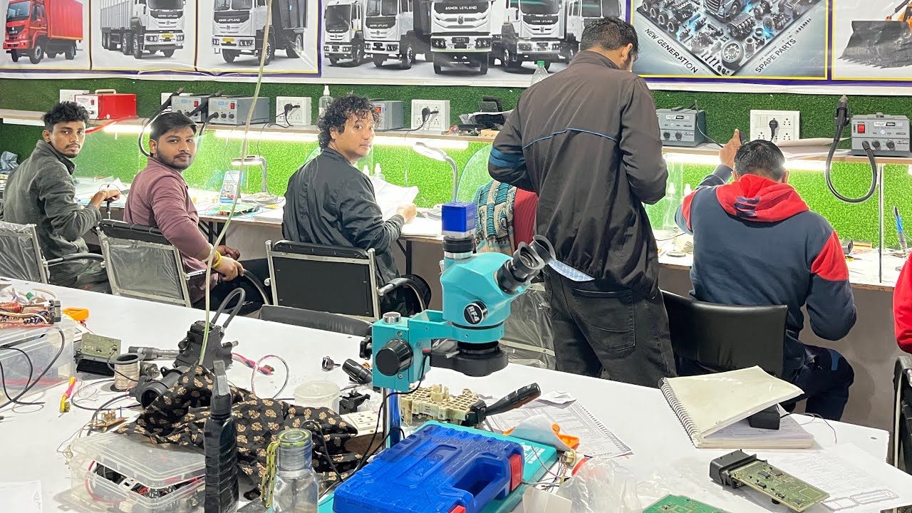 ECM Repairing Training // Car Electrician Training // ECM - WIRING - SENSOR - BS6 DPF 