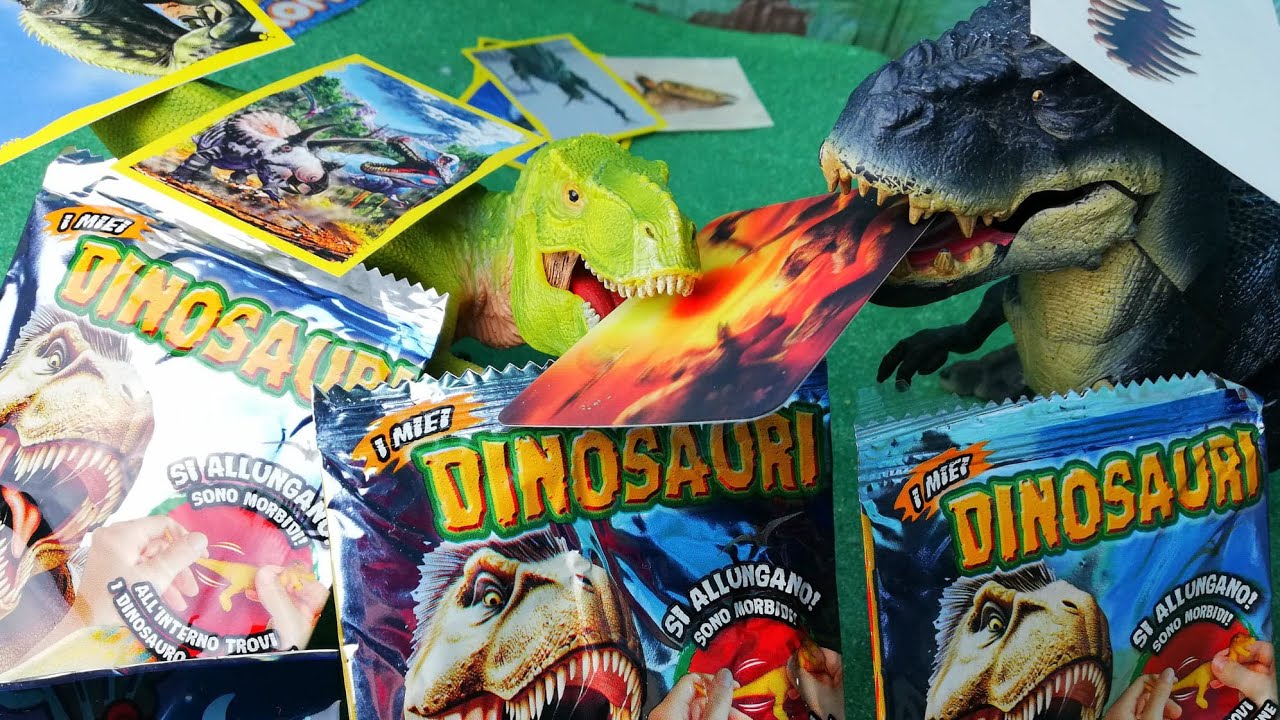 Arex e Vastatore giocano con tanti altri dinosauri 🦕🦖