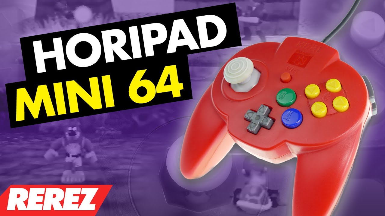 Best Controller Ever for the Nintendo 64 - HORIPAD Mini 64 - Rare Obscure or Retro - Rerez