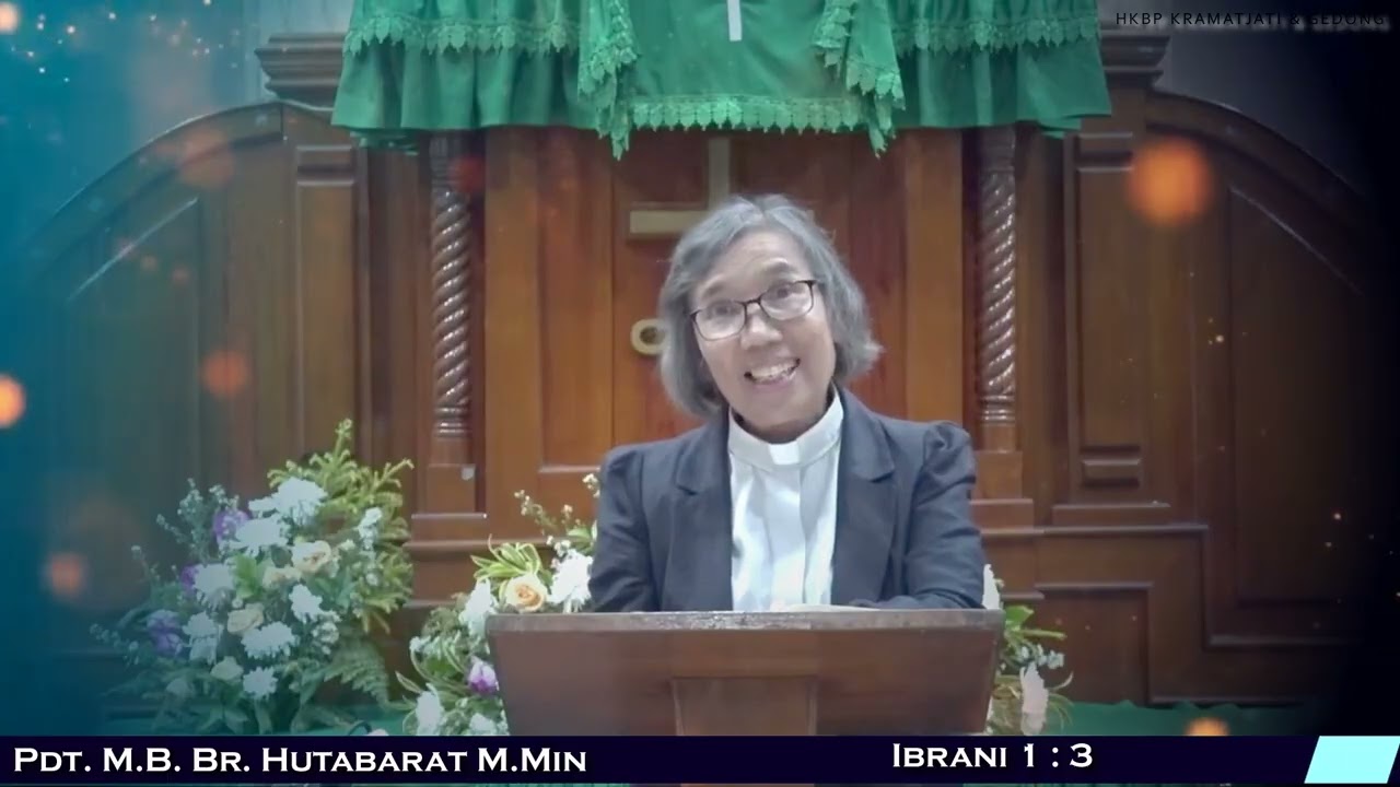 Renungan, Ibrani 1 : 3 (5 Maret 2026) Pdt M.B Hutabarat MMin #hkbpkramatjati