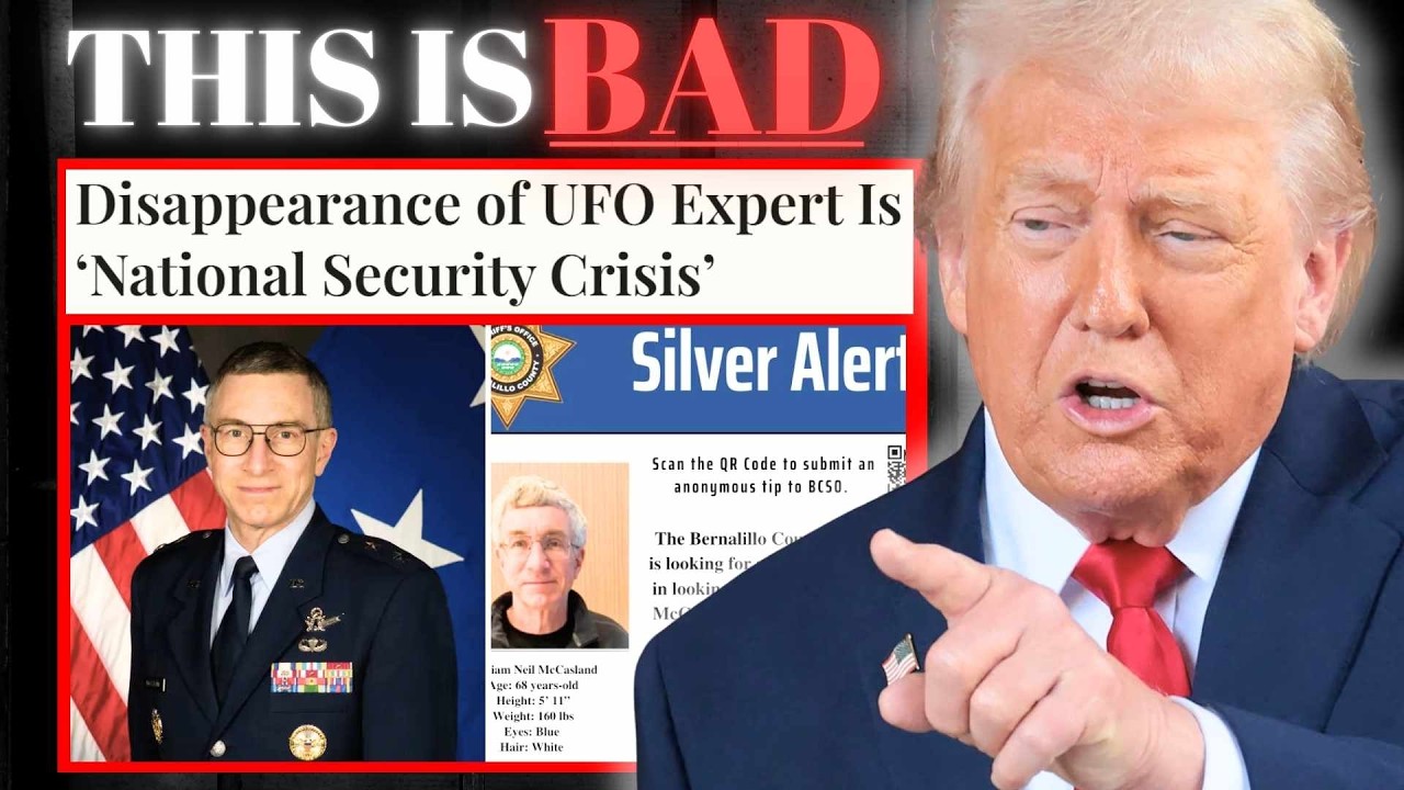 Top UFO General Goes Missing After Alien Files Announced