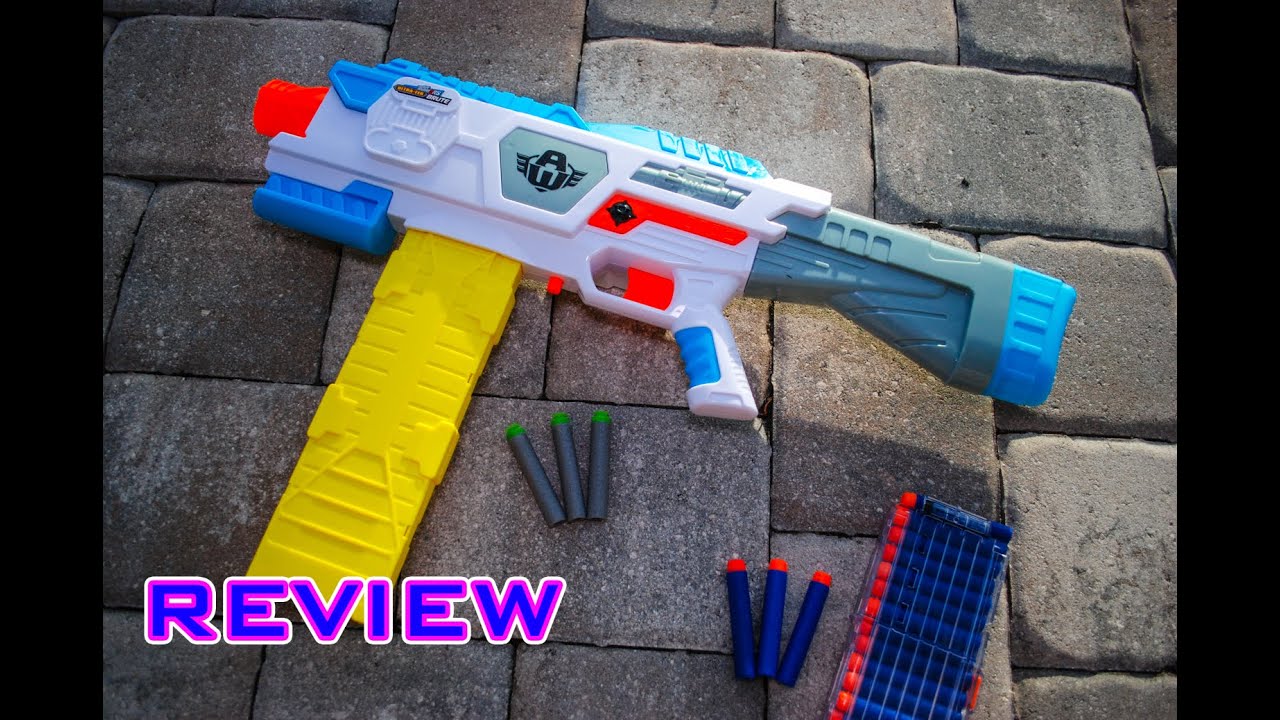 [REVIEW] Air Warriors Ultra-Tek Brute (Accepts Nerf Magazines!)