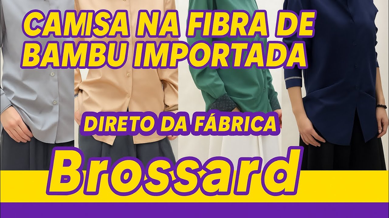 ACHEI NO BRÁS - FÁBRICA DE CAMISA PREMIUM MASCULINA DE FIBRA DE BAMBU QUE VENDE BARATO 