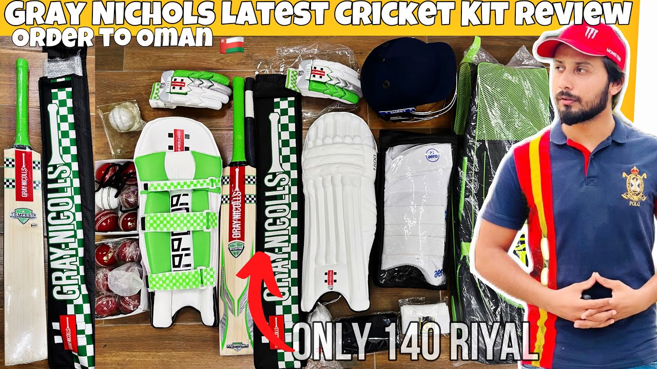 Babar Azam's Mastery Unveiled: Unboxing and Dominating with Gray-Nicolls Cricket Kit! Order to Oman