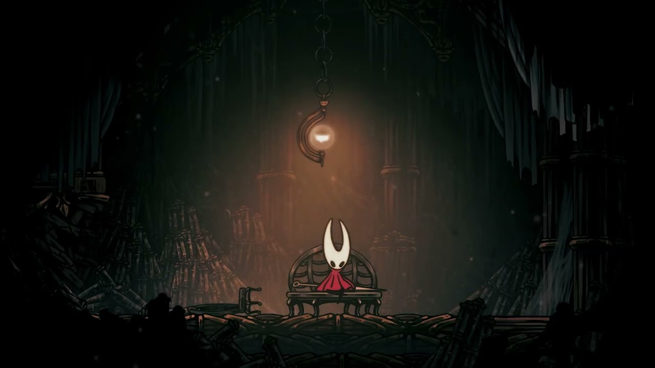 Hollow Knight: Silksong ~ 1hr Whispering Vaults Bench Ambience With Music [HD]
