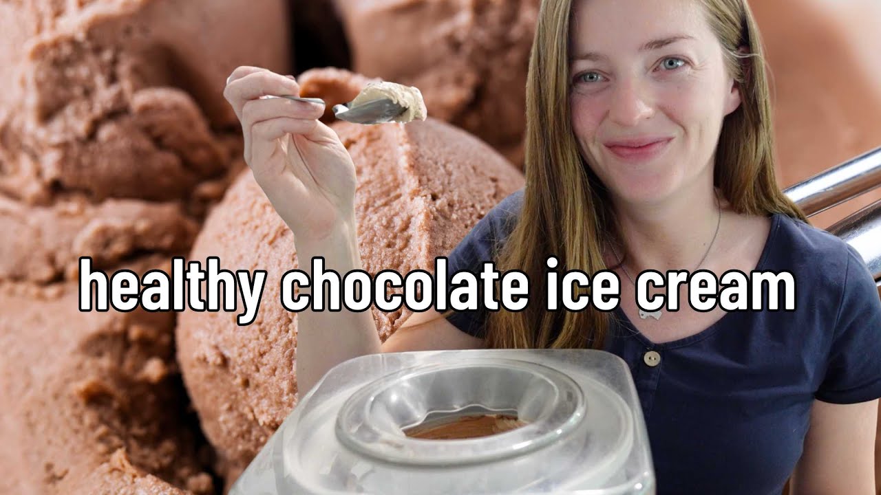 HEALTHY Chocolate Ice Cream Recipe // Refined Sugar Free, Animal-Based