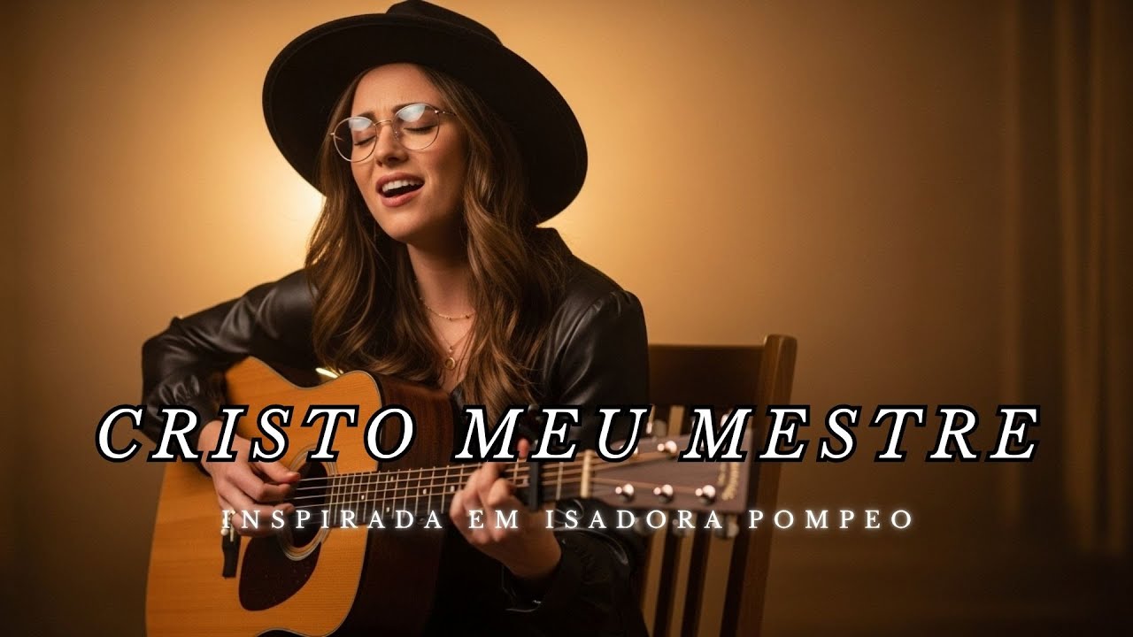 Cristo Meu Mestre – Inspirada Isadora Pompeo – Adoração, Força e Luz do Espírito – Louvor Gospel