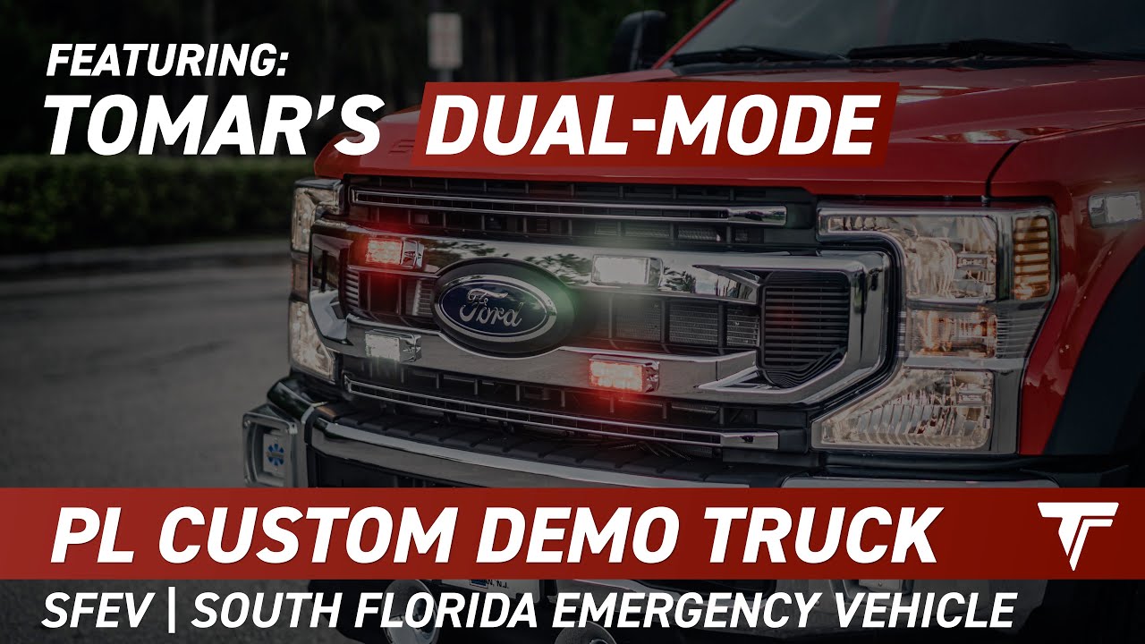 Dual-Mode, Dual-Color PL Custom Demo Ambulance | Featuring SFEV